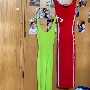 2 Akira bodycon dresses